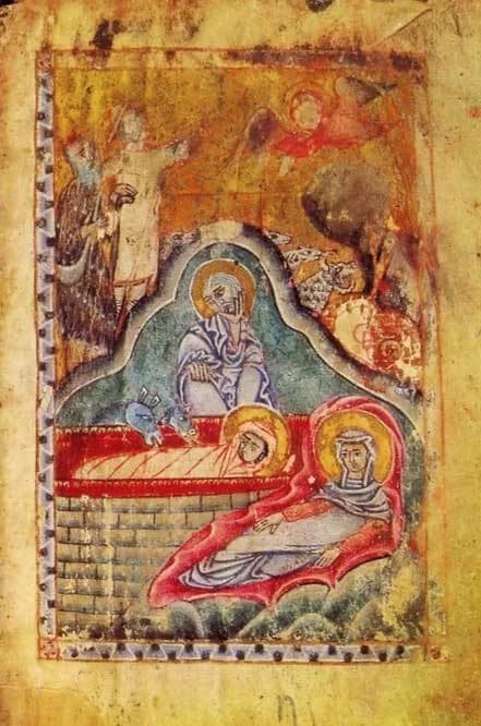 Momik, Nativity, 1302, Matenadaran MS 6792