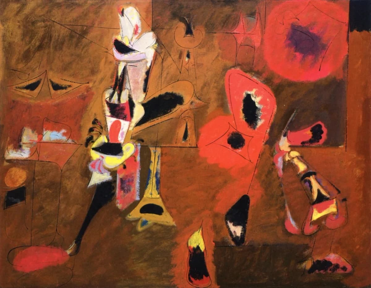 Arshile Gorky, Agony, 1947