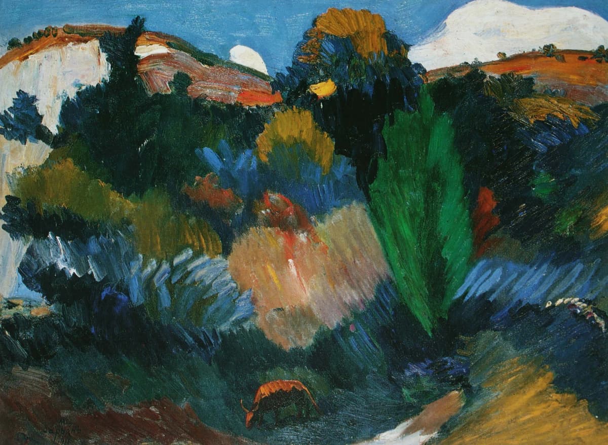 Martiros Saryan, Green Gorge, 1911