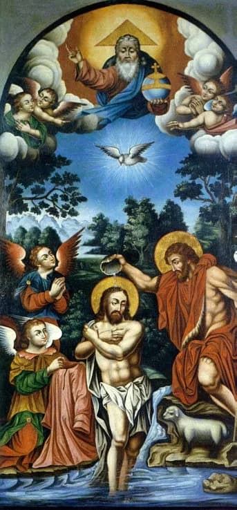 Hovnatan Hovnatanyan, Baptism of Christ, 18th century, Etchmiadzin